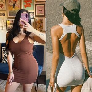 NEW Joah Brown Backless Mini Dress